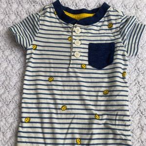 Graphic Print Onesie